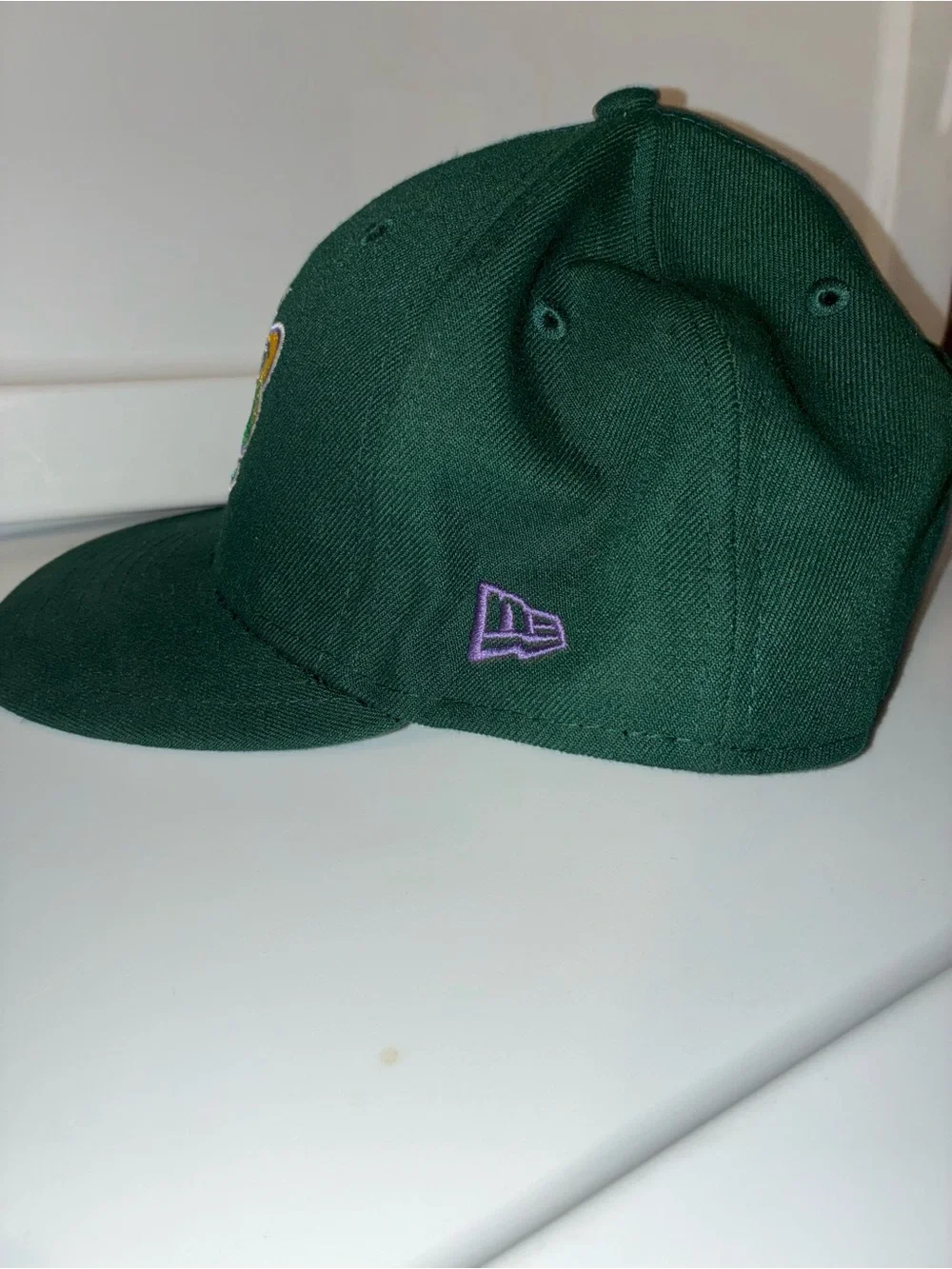 New Era Tampa Bay Devil Rays Green Fitted Hat 7 5/8 MLB 59Fifty Cooperstown TB